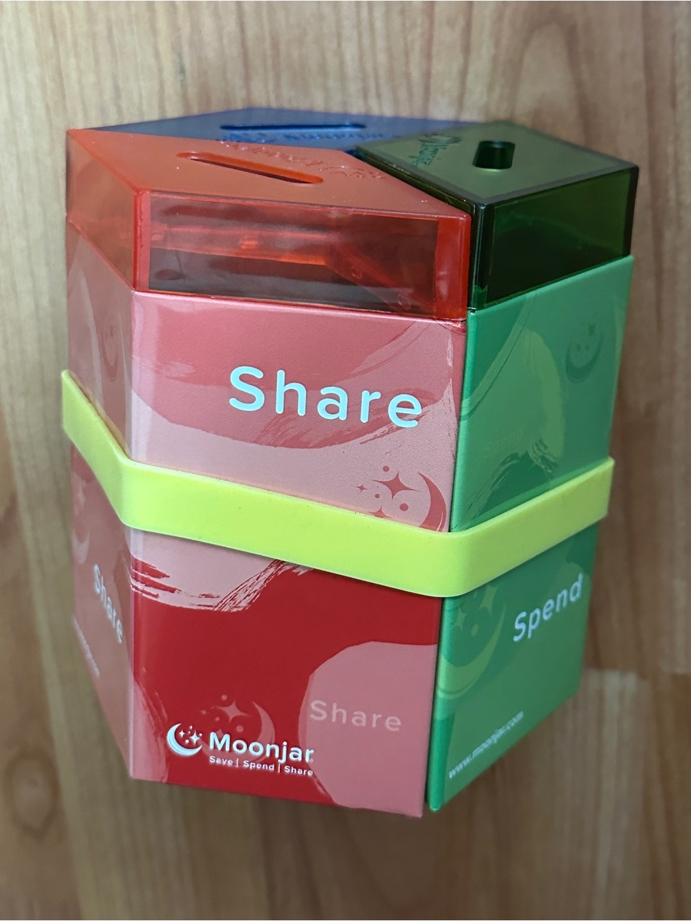 Moon Jar Kids Money Bank Save Spend Share